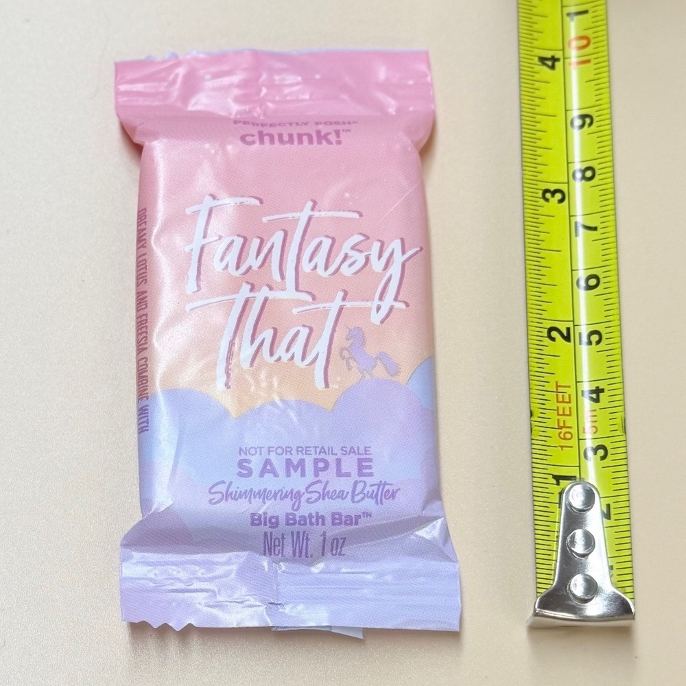 93 Perfectly Posh Fantasy That Shea Butter Shimmering Soap Bars Sample Size 1oz